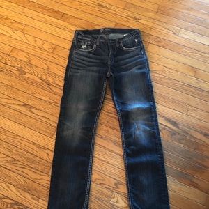 Men’s silver jeans